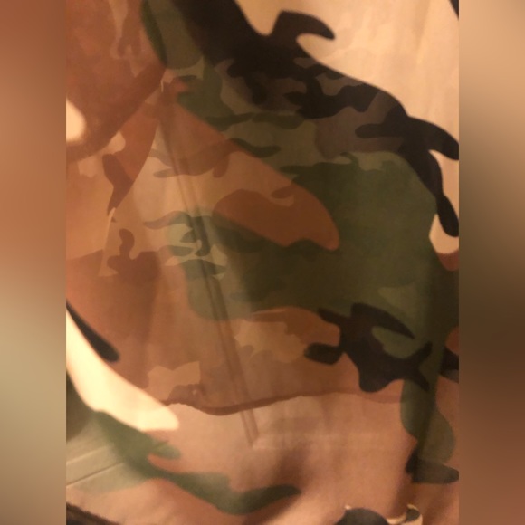 ASHLEY STEWART WOMENS SUPER CUTE CAMO BLOUSE SIZE: 14/16 - Picture 12 of 12